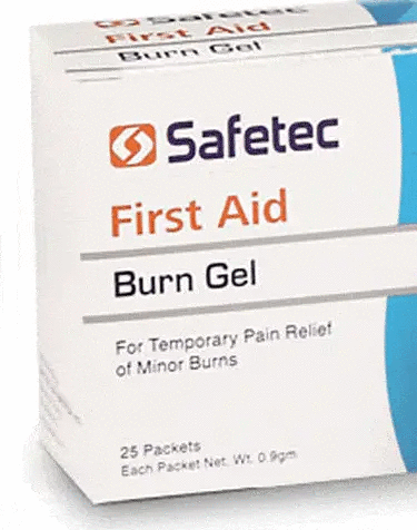 Buy Safetec First Aid Burn Gel with 2% Lidocaine Packet, 25/box  online at Mountainside Medical Equipment