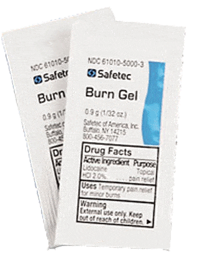 Buy Safetec First Aid Burn Spray with 2% Lidocaine Packets, 144/bx  online at Mountainside Medical Equipment