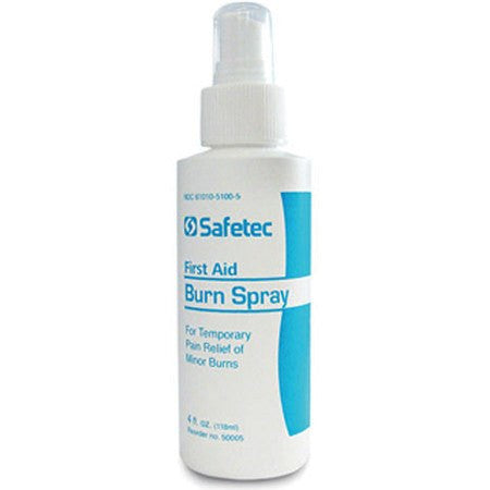 Buy Safetec First Aid Burn Spray with 2% Lidocaine, 4oz Spray  online at Mountainside Medical Equipment