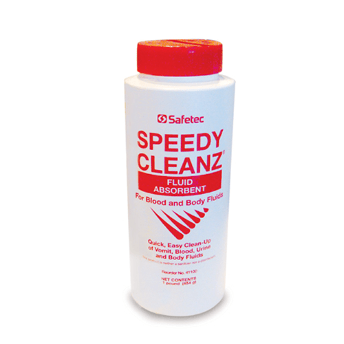 Buy Safetec Speedy Cleanz Clean-Up Fluid Solidifier 16oz Shaker Top  online at Mountainside Medical Equipment