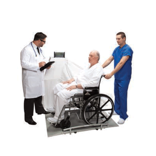 Buy Health-O-Meter Digital Wheelchair Dual Ramp Scale with Remote LCD Display  online at Mountainside Medical Equipment
