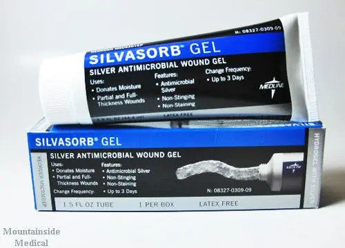 Buy Medline Industries SilvaSorb Antimicrobial Wound Gel 1.5 oz tube  online at Mountainside Medical Equipment