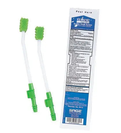 Buy Sage Products Suction Swab System w/ Sodium Bicarbonate & Perox-a-Mint  online at Mountainside Medical Equipment