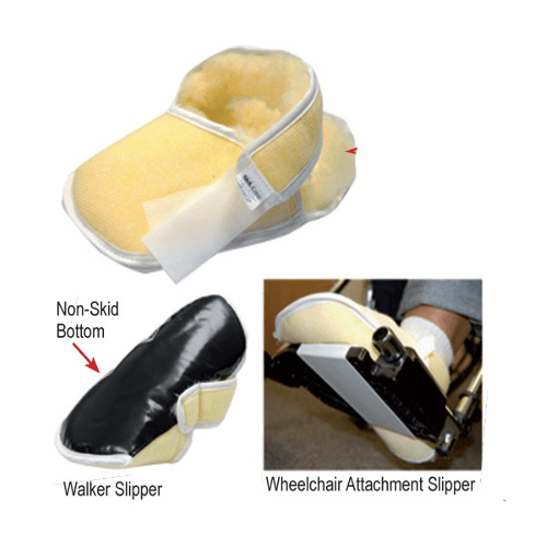Buy Skil-Care Corporation Synthetic Sheepskin Foot Slippers  online at Mountainside Medical Equipment