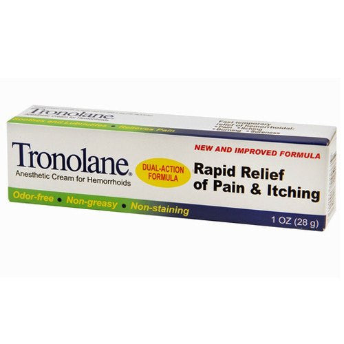 Buy New Genesis/Monticello Drug Tronolane Anesthetic Cream for Pain Relief 1 oz  online at Mountainside Medical Equipment