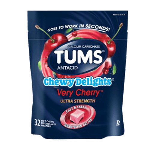 Buy GlaxoSmithKline Tums Chewy Delights Chewable Antacid Relief, Ultra Strength  online at Mountainside Medical Equipment
