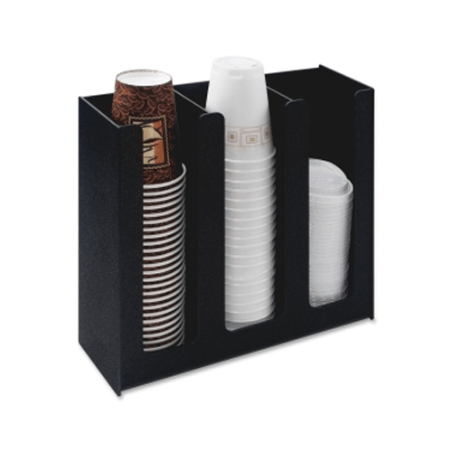 Buy n/a Vertiflex Commercial Cup Holder, 3-Compartment, Black  online at Mountainside Medical Equipment
