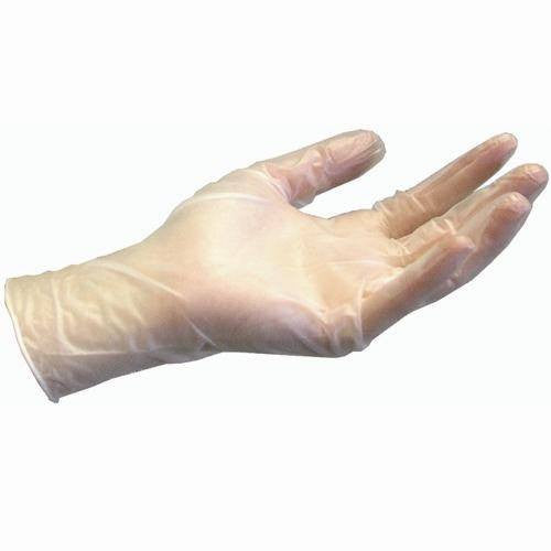 Vinyl Gloves Powder Free, Medical Grade, 100/Box 
