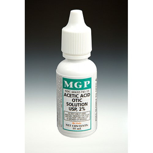 Buy Rising Pharmaceuticals Acetic Acid 2% Non Aqueous Aluminum Acetate Otic Solution for Ear Infections  (Rx)  online at Mountainside Medical Equipment