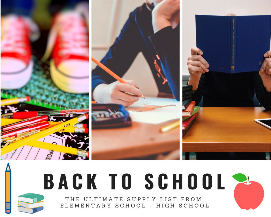 Back to School - Last Minute Items Your Child(ren) Will Need!