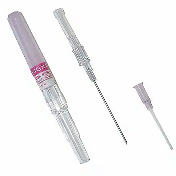 Protectiv Peripheral IV Catheter with Retracting Safety Needle