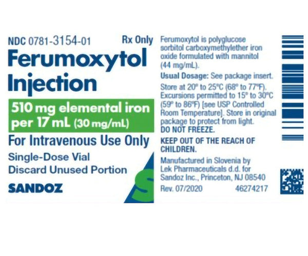 Understanding Ferumoxytol Injection: Patient Information and How it ...