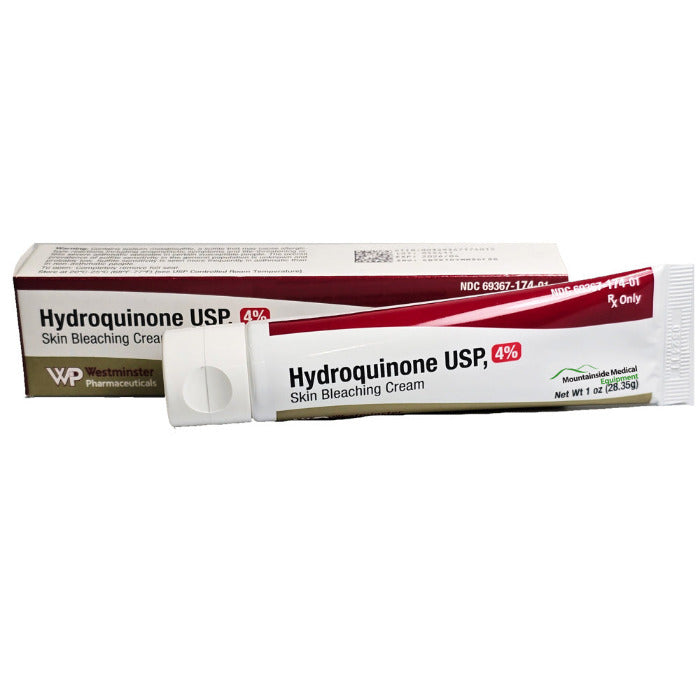 Hydroquinone Cream 4% Skin Bleaching Cream (Rx)