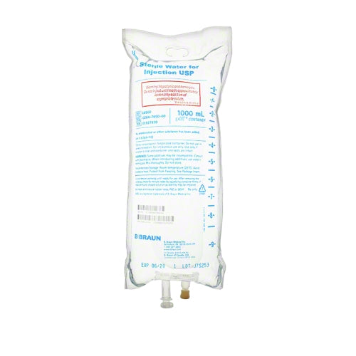 Sterile Water for Injection Prefilled Syringes 10 mL Single-Dose, 60 Per Box