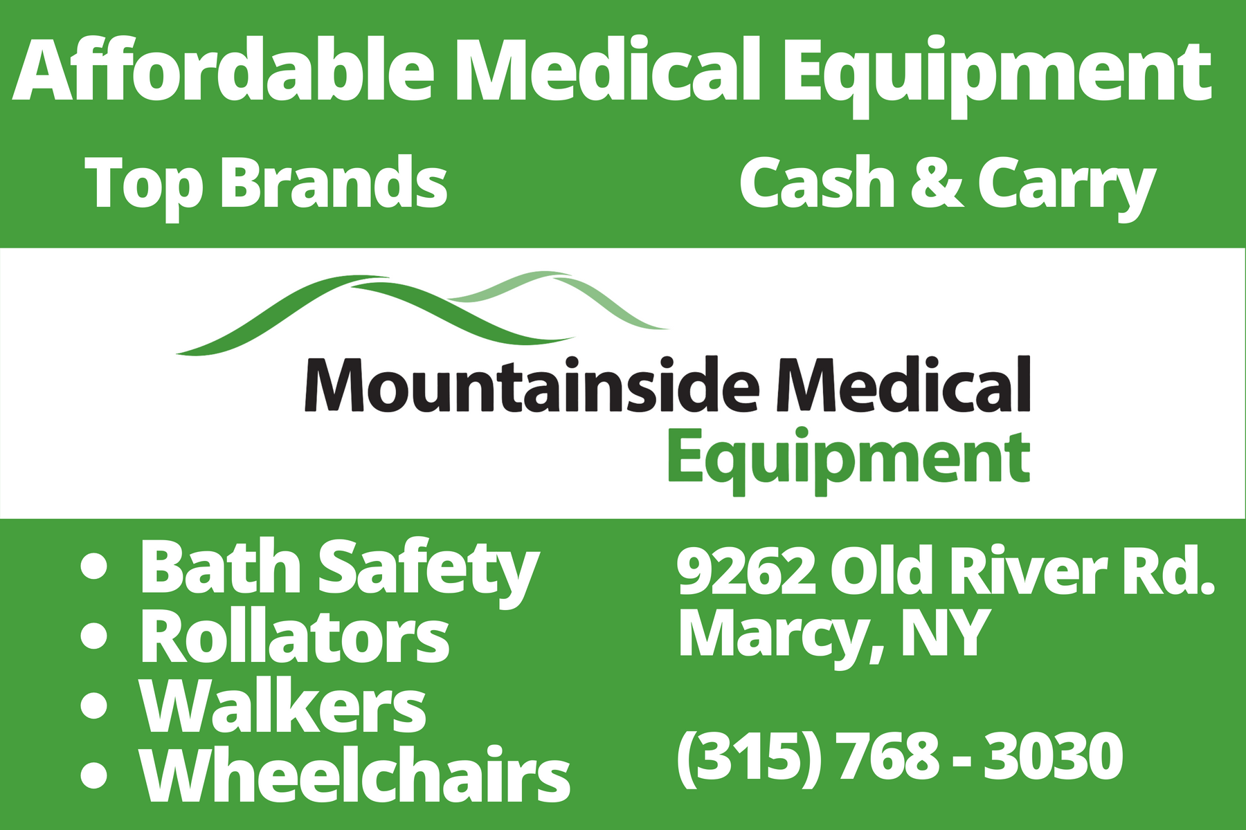 Wholesale Medical Supplies are Available at the Best Prices at Mountainside Medical Equipment