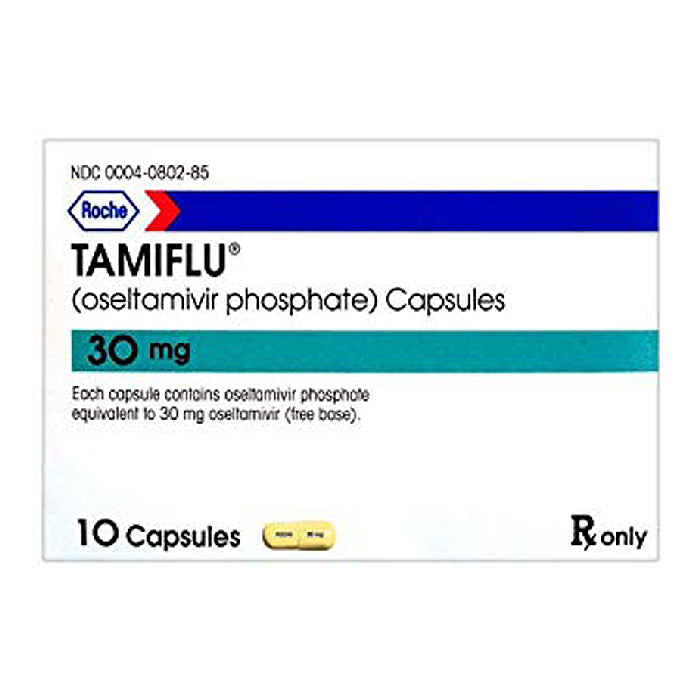 Tamiflu® Flu Medicine Oseltamivir Phosphate Capsules 45 mg Influenza Medicine 10-Pack (Rx)