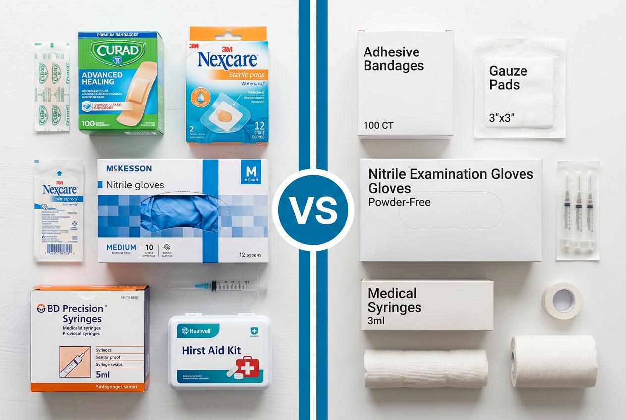Branded vs. Generic Medical Supplies: What Healthcare Buyers Should Evaluate