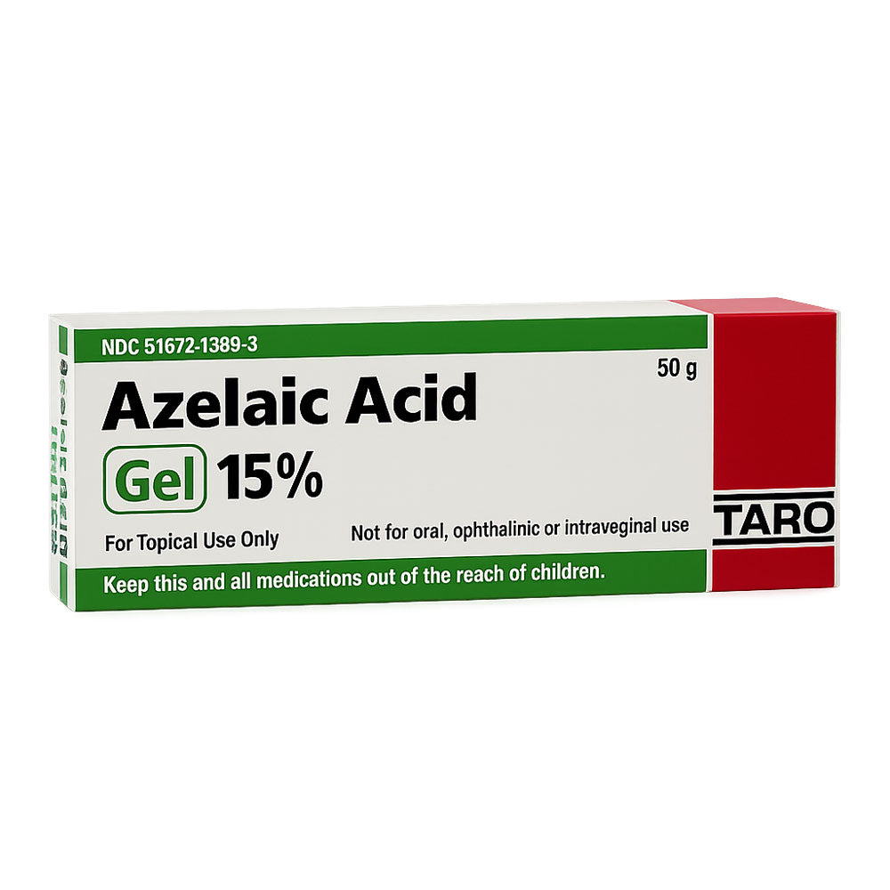 Azelaic acid cream for acne treatment, rosacea care, skin brightening, anti-inflammatory, and dermatologist skincare