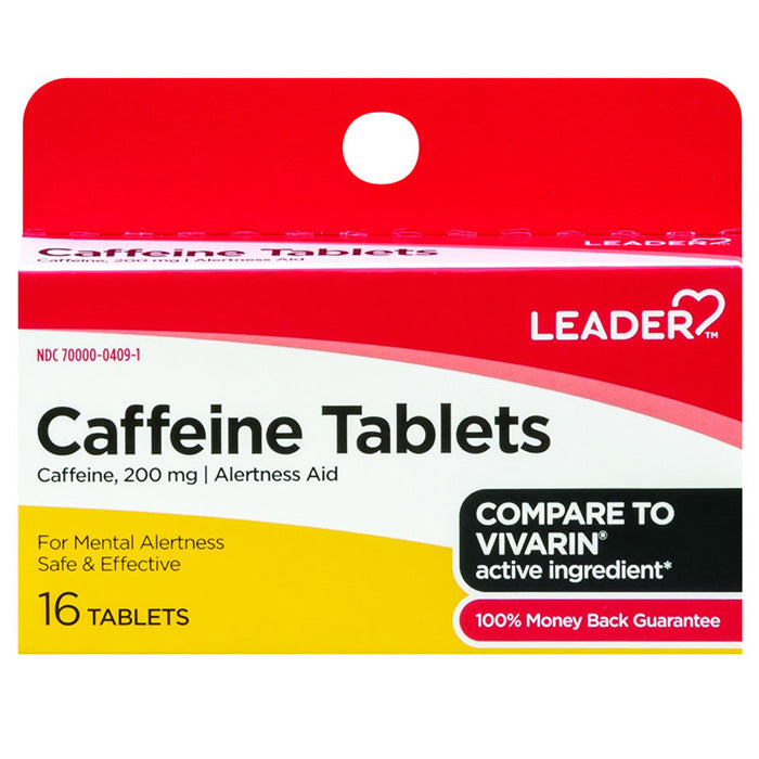 Various caffeine pills and tablets, highlighting options for energy boosting, improved mental focus, and fatigue reduction.