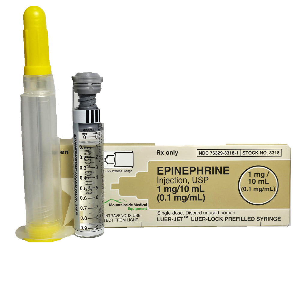 Allergy Emergency Tools: Epinephrine syringes for quick reaction management, life-saving care, and enhanced safety measures.