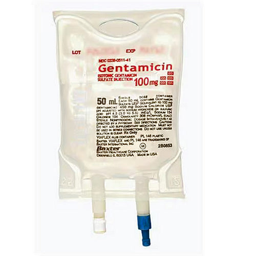 Gentamicin Sulfate IV Bags delivering potent antibiotic therapy, essential for treating serious bacterial infections and enhancing patient recovery.