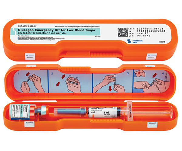 V Kit Injection Glucagon Injections | Glucagon Emergency Kit | Mountainside Medical
