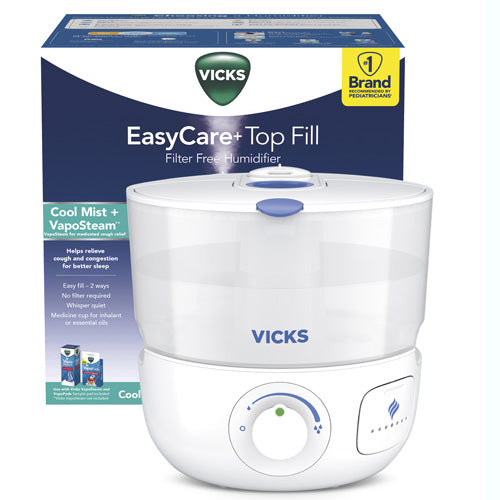 Humidifiers and replacement parts for maintaining healthy air moisture, supporting respiratory health and comfort.