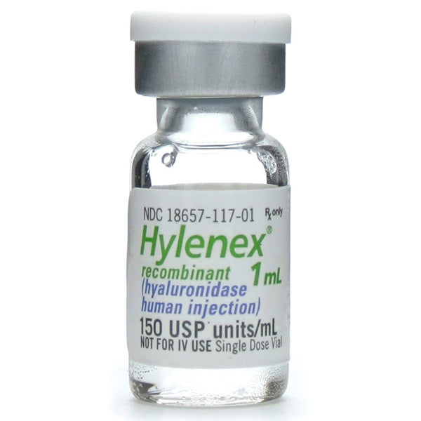 Hyaluronidase Injections used to enhance absorption and reduce tissue edema, aiding in effective treatment delivery.