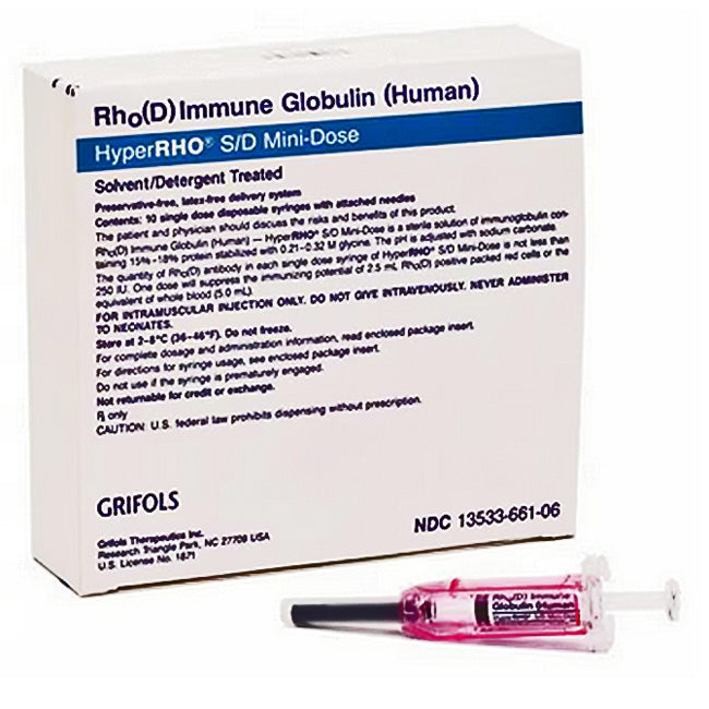 Immune Globulin Injection Syringes