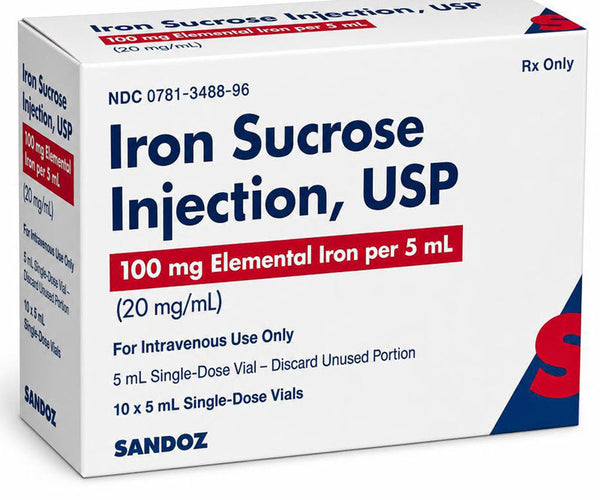Iron Sucrose Injection | Iron Sucrose Injections for Iron Deficiency ...