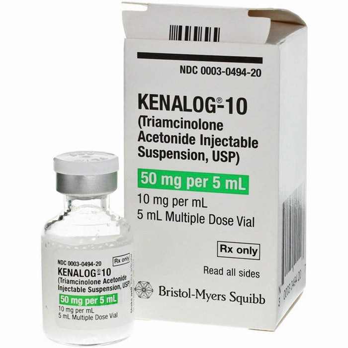 Kenalog Injections to reduce Inflammation and manage allergic reactions.