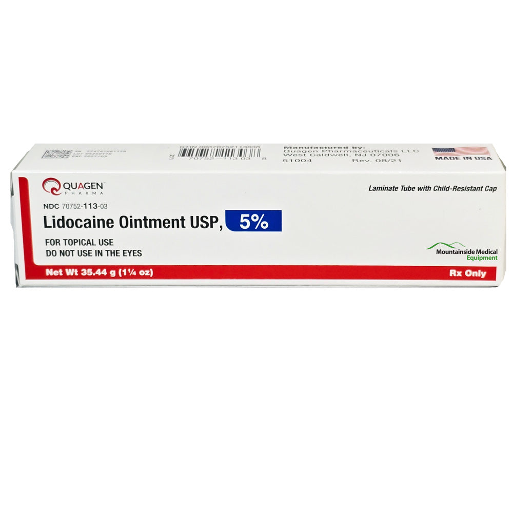 Lidocaine Ointments for fast pain relief, soothing minor cuts, insect bites, and skin irritations, with easy-apply tube for targeted care.