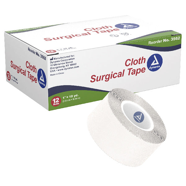Medical Cloth Tape securing a gauze pad for wound care, offering breathable, hypoallergenic adhesion ideal for sensitive skin protection.