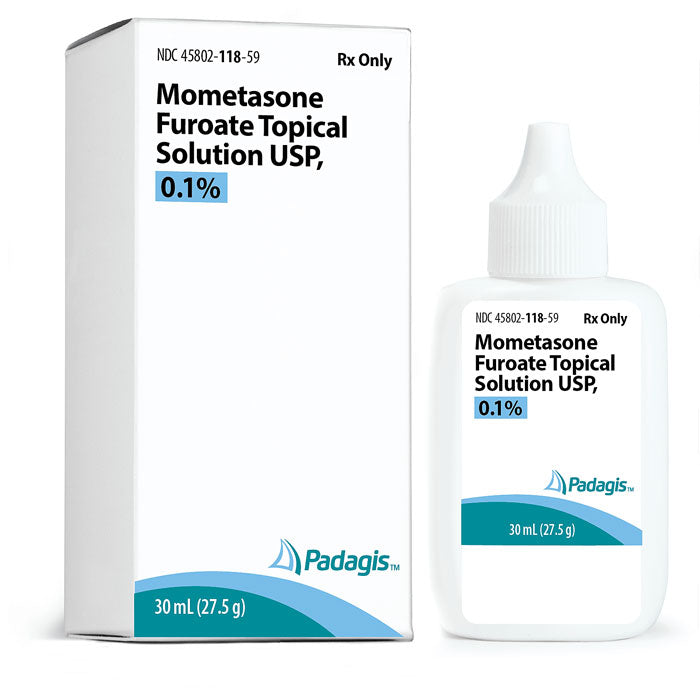 Mometasone Furoate cream, formulated for treating skin conditions by reducing inflammation and providing allergy relief.