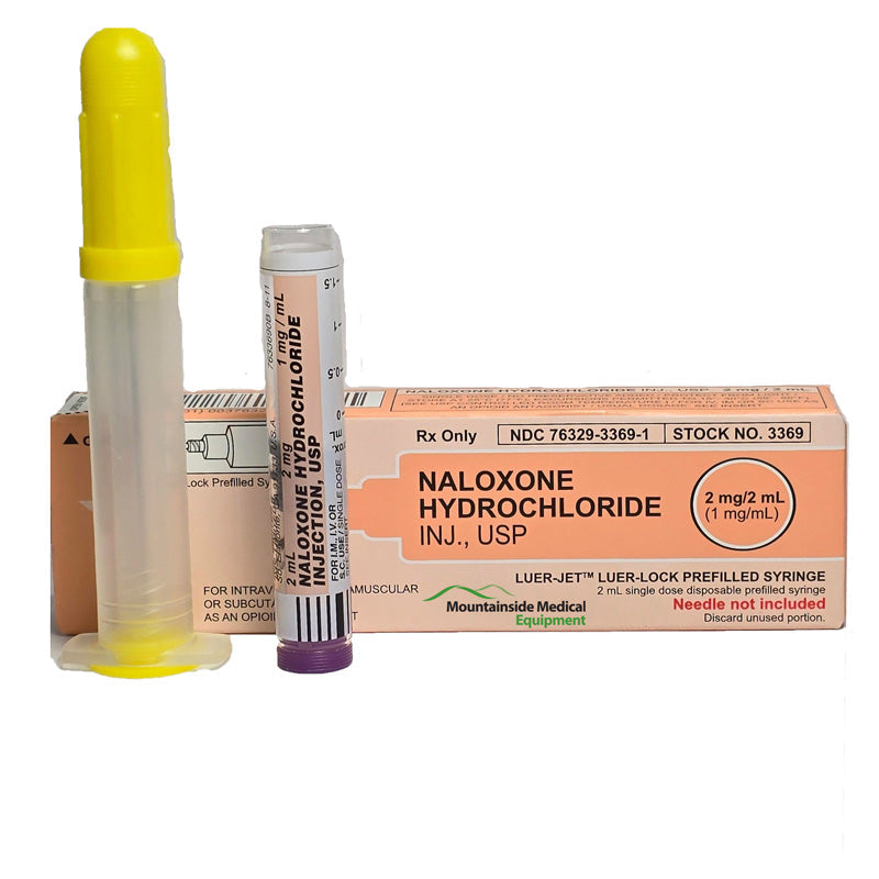 An large selection of Naloxone Prefilled Syringes for rapid opioid overdose reversal, essential for emergency response and restoring respiratory function.