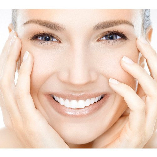 A diverse selection of beauty products, including skincare creams, serums, and essential oils, emphasizing skin health and wellness benefits.