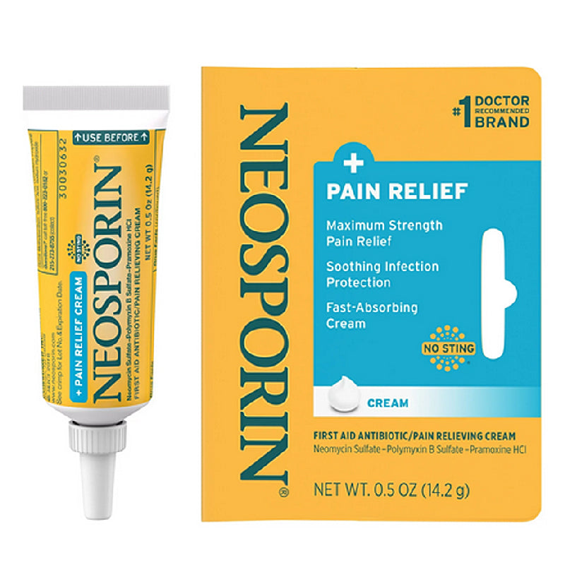 Neosporin antibiotic ointment for infection prevention, wound healing, and enhanced skin recovery care.
