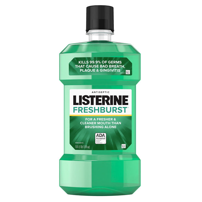 Collection of oral rinses and mouthwashes, ideal for maintaining dental hygiene and promoting healthy gums and fresh breath.