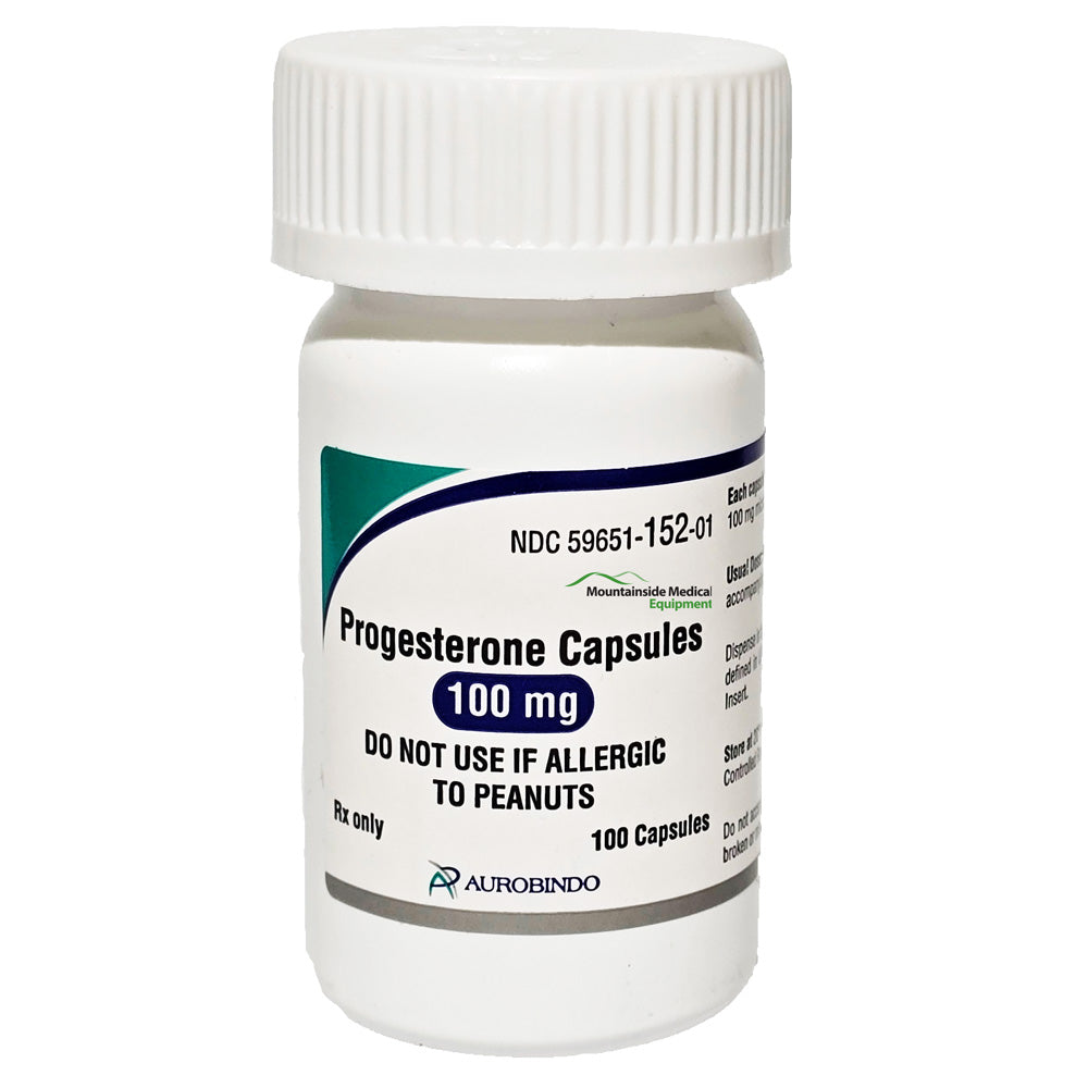 Progesterone Medicines in capsule and powder form for hormone therapy, supporting reproductive health, pregnancy, and menopause symptom relief.