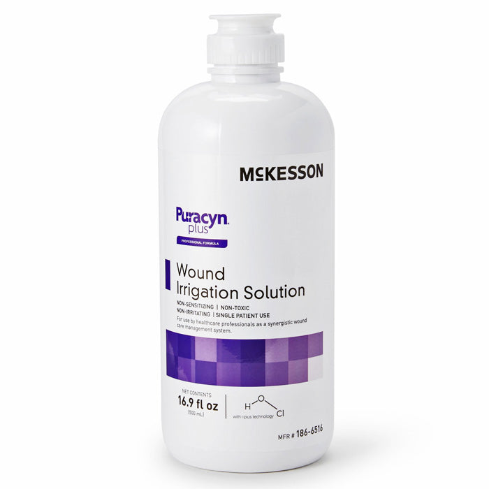 Puracyn Plus Wound Cleansers for effective wound care, providing antimicrobial action to promote healing and reduce infection risks.