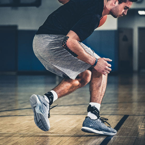 Aircast Ankle Brace on Guy