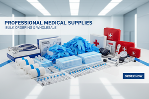 Medical Supplies for Bulk Ordering by Clinics, EMS, and Distributors