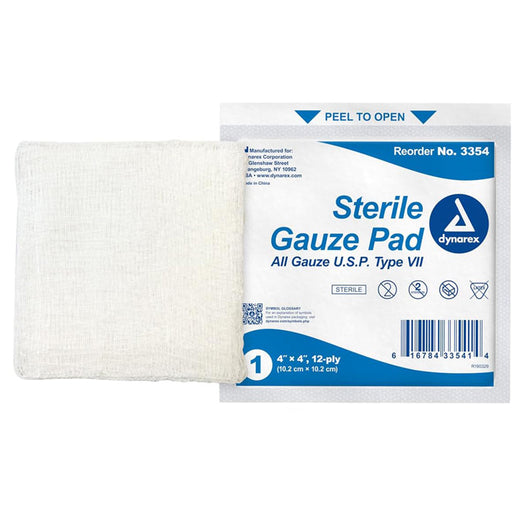 12 Ply Sterile Gauze Pads Type VII Medical Grade