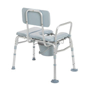 Buy Drive Medical Transfer Bench, Padded with Commode  online at Mountainside Medical Equipment