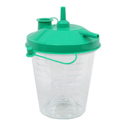 Hi Flow Suction Canister 800cc with Hydrophobic Filter, Leak-free Seal Default Title
