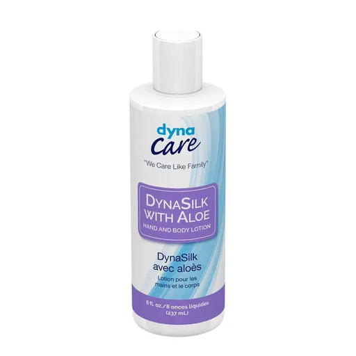 Buy Dynarex Hand and Body Lotion with Aloe 8oz DynaSilk  online at Mountainside Medical Equipment