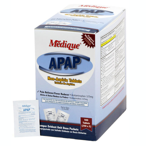 Acetaminophen 500 mg Extra Strength Tablets Unit Dose