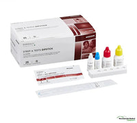Rapid Strep A Test Kit Throat Swab Specimen Dipsticks, 25 Test Per Box