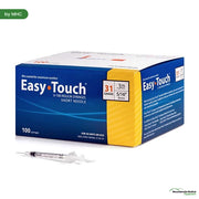 Insulin Syringes with Needle U-100, All Size Insulin Needles, EasyTouch 100/Box