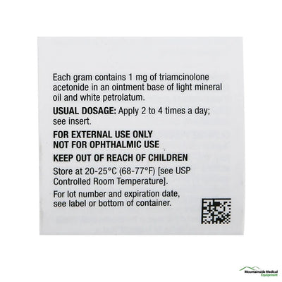 Triamcinolone Acetonide Ointment 0.1% Jar 1 Pound Padagis